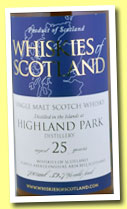 Highland Park 25 yo (52.7%, Whiskies of Scotland, 2012)